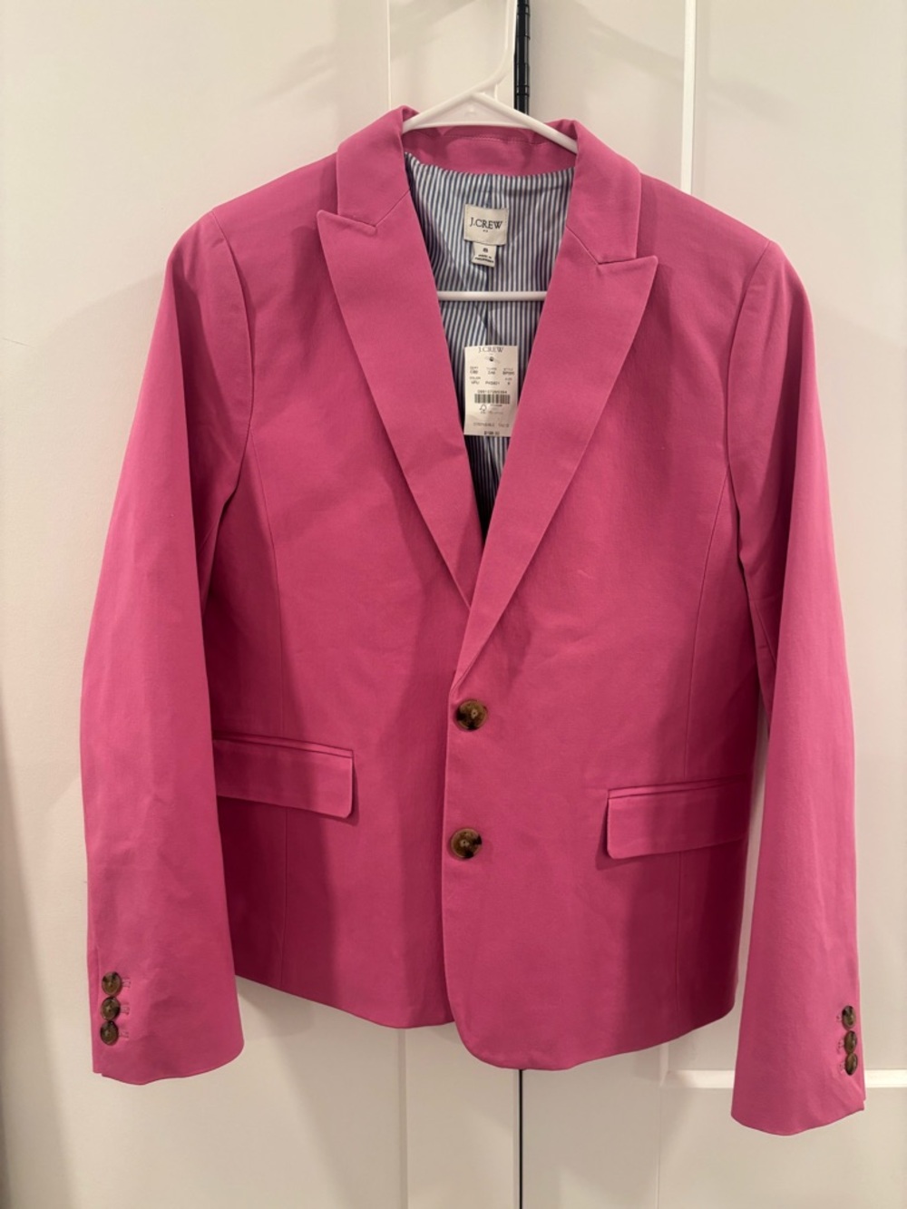 J. Crew Factory Bright Pink Women's Blazer